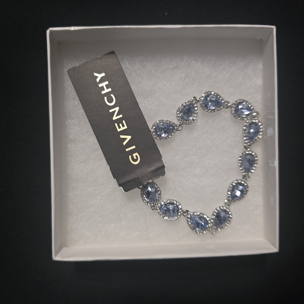 Givenchy Blue Crystal Bracelet